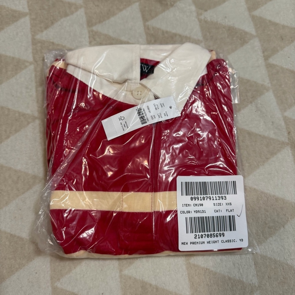 J crew New premium-weight classic rugby shirt - Picture 2 of 3